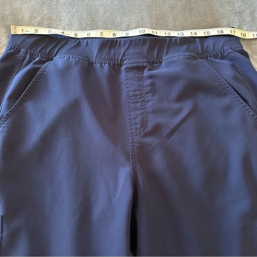Figs Technical Collection Navy Blue Straight Leg Men's Scrub Pants Size XL